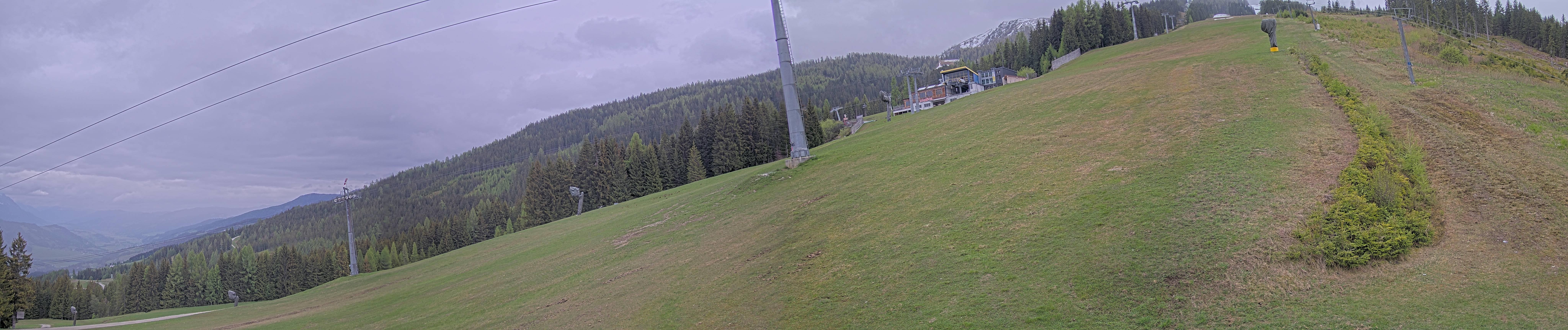 Archiv Foto Webcam Hauser Kaibling: Bergstation der 8er Gondel
