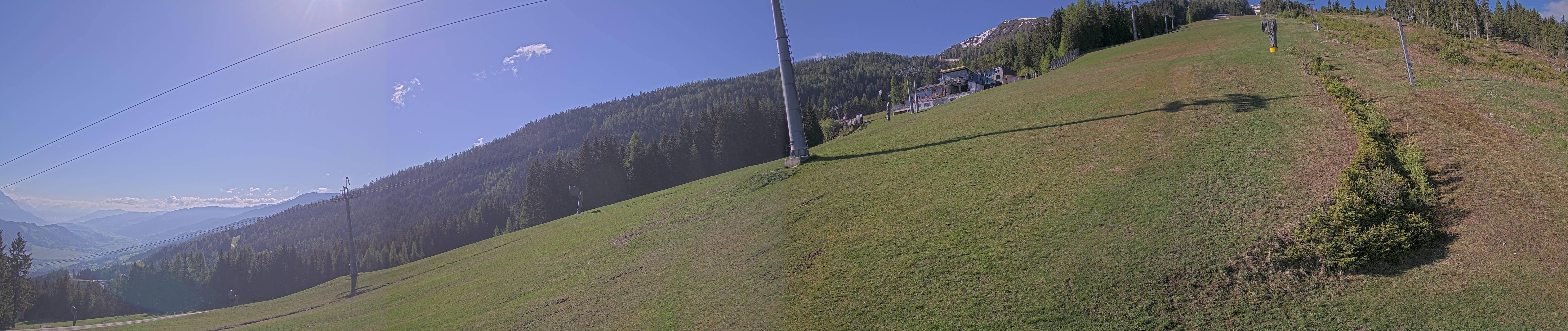 Archiv Foto Webcam Hauser Kaibling: Bergstation der 8er Gondel