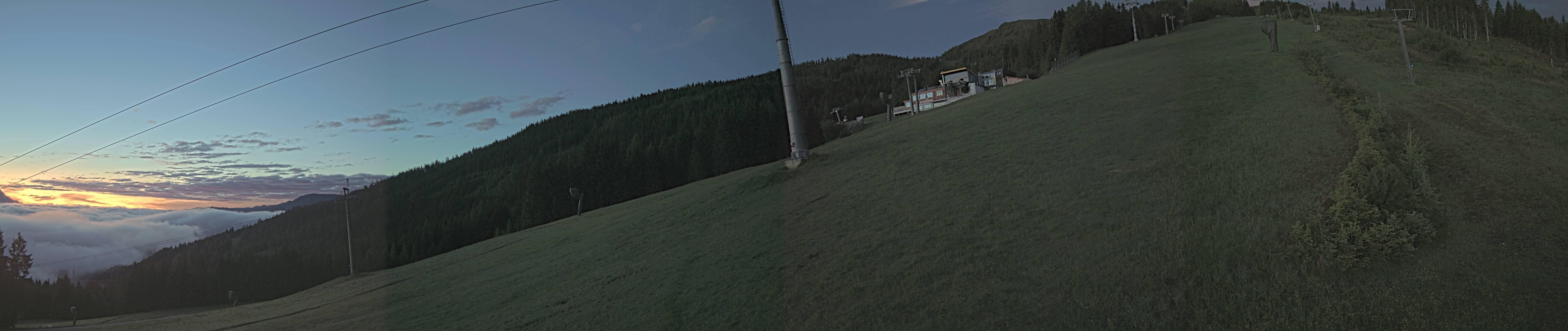 Archiv Foto Webcam Hauser Kaibling: Bergstation der 8er Gondel