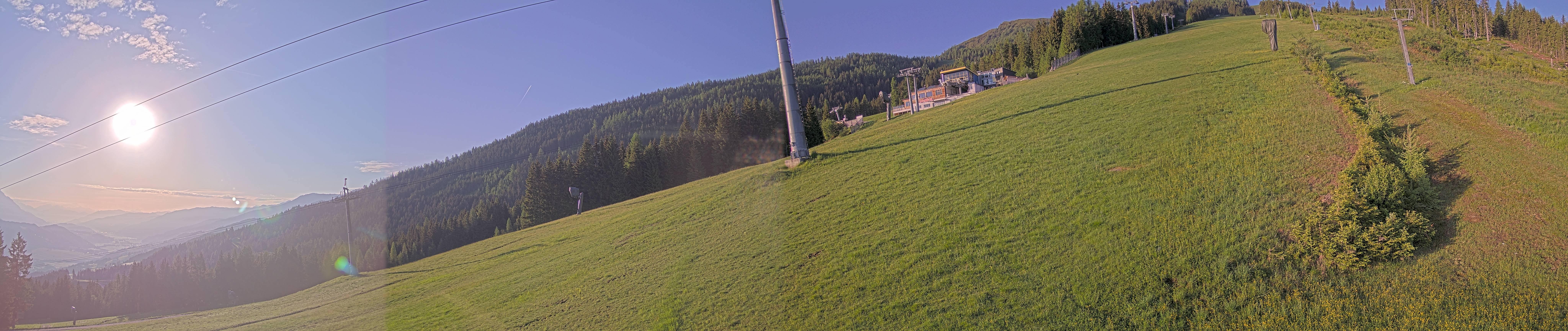 Archiv Foto Webcam Hauser Kaibling: Bergstation der 8er Gondel