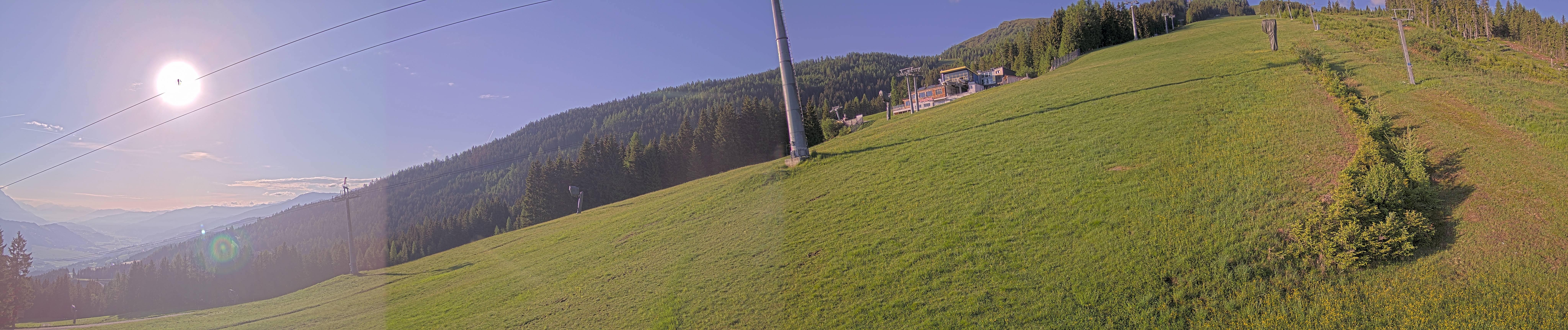 Archiv Foto Webcam Hauser Kaibling: Bergstation der 8er Gondel
