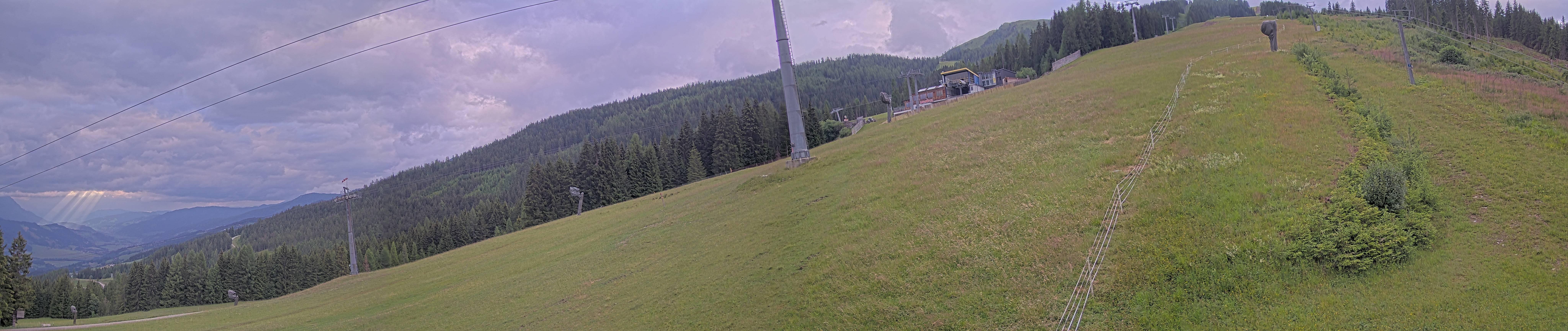 Archiv Foto Webcam Hauser Kaibling: Bergstation der 8er Gondel