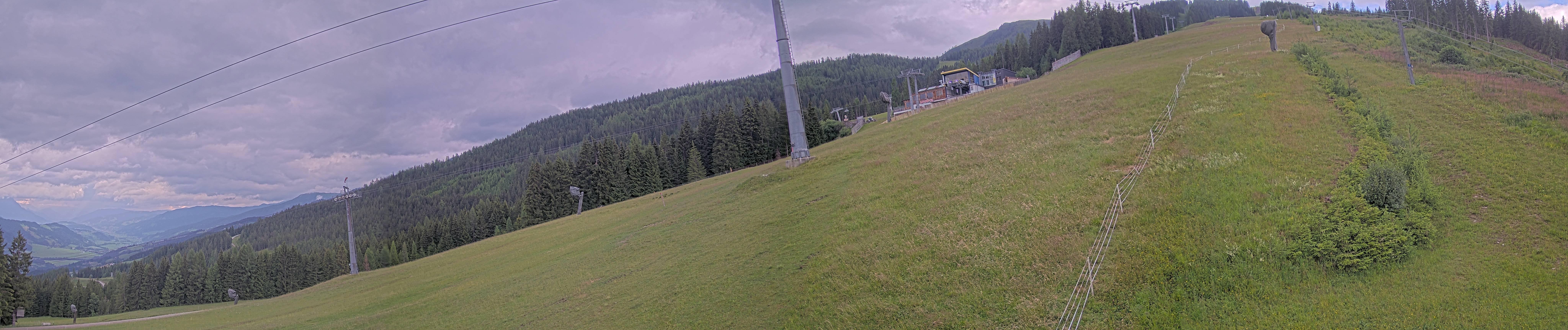 Archiv Foto Webcam Hauser Kaibling: Bergstation der 8er Gondel