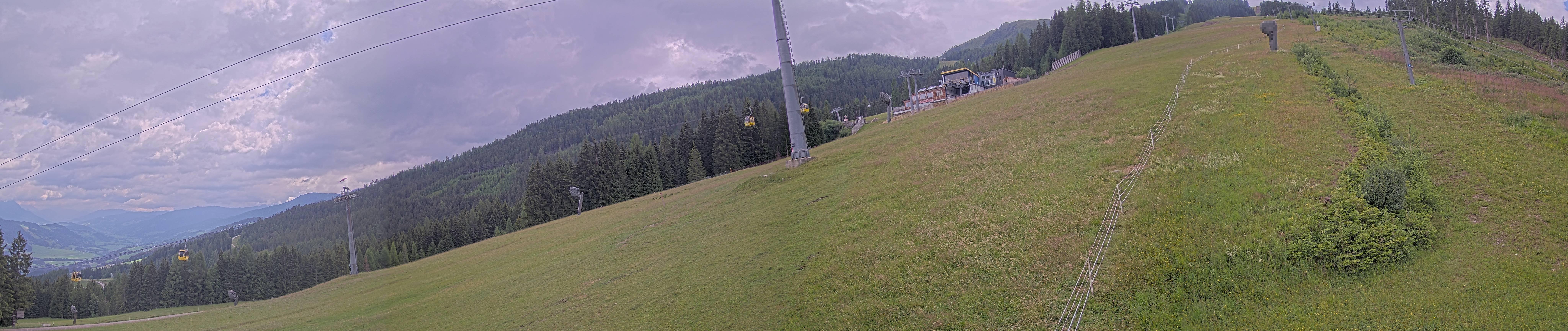 Archiv Foto Webcam Hauser Kaibling: Bergstation der 8er Gondel