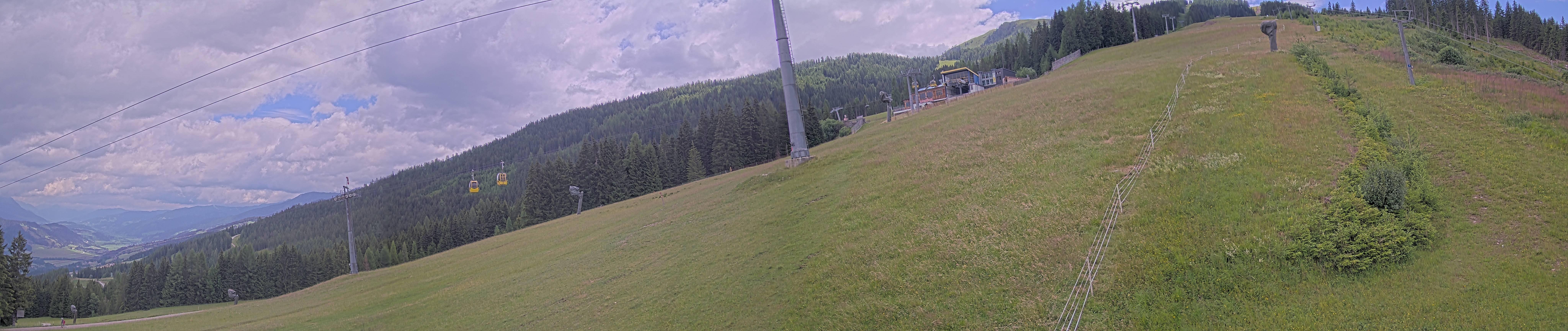 Archiv Foto Webcam Hauser Kaibling: Bergstation der 8er Gondel