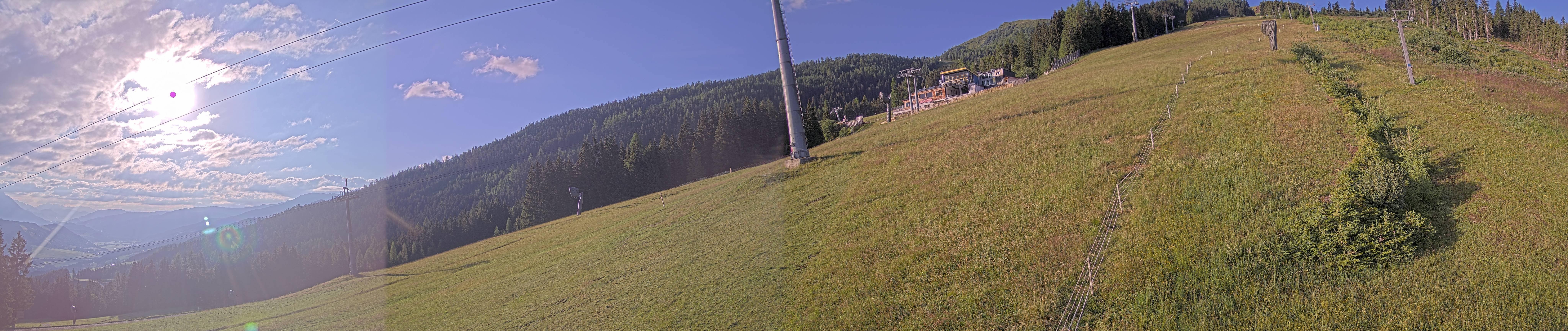 Archiv Foto Webcam Hauser Kaibling: Bergstation der 8er Gondel