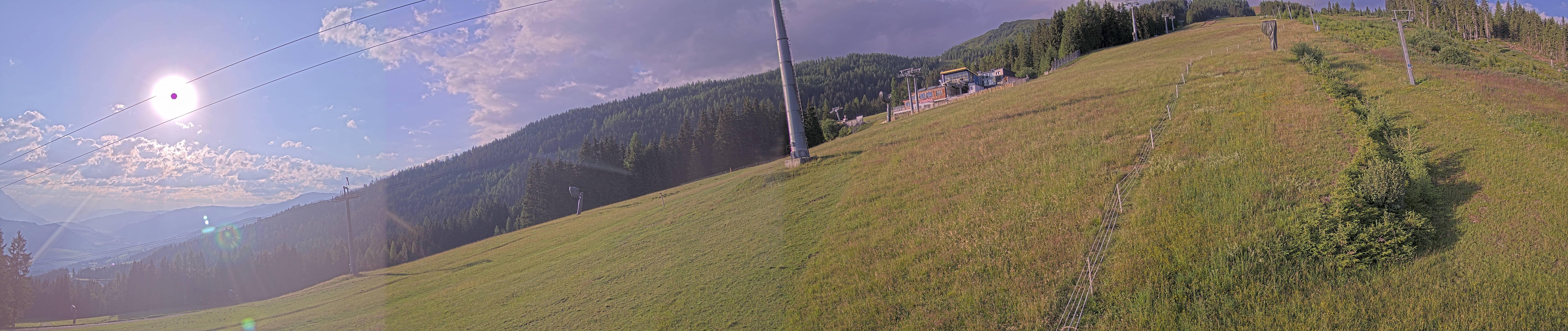 Archiv Foto Webcam Hauser Kaibling: Bergstation der 8er Gondel