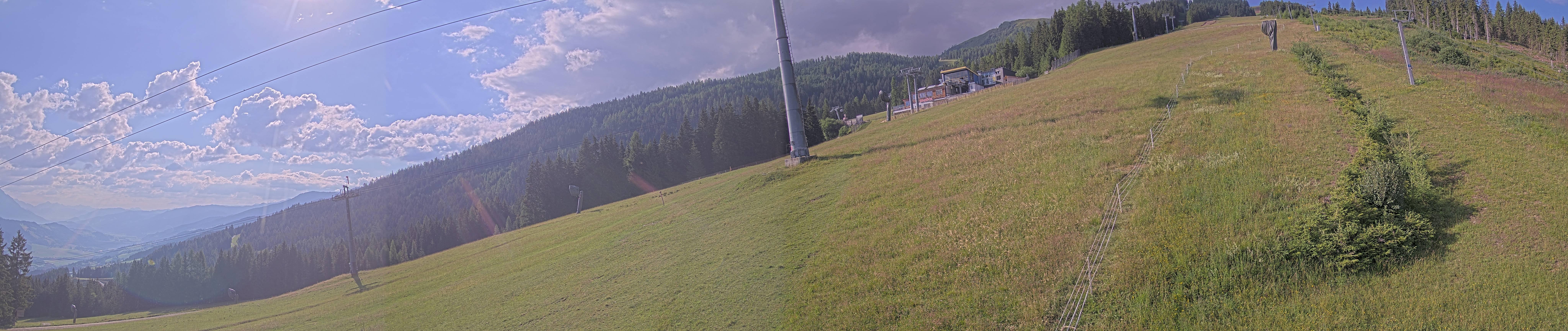 Archiv Foto Webcam Hauser Kaibling: Bergstation der 8er Gondel