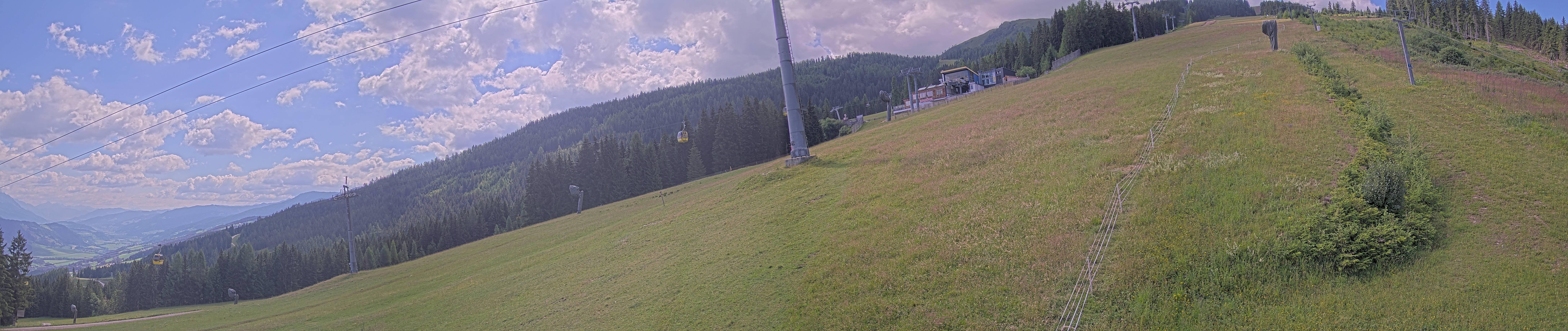 Archiv Foto Webcam Hauser Kaibling: Bergstation der 8er Gondel