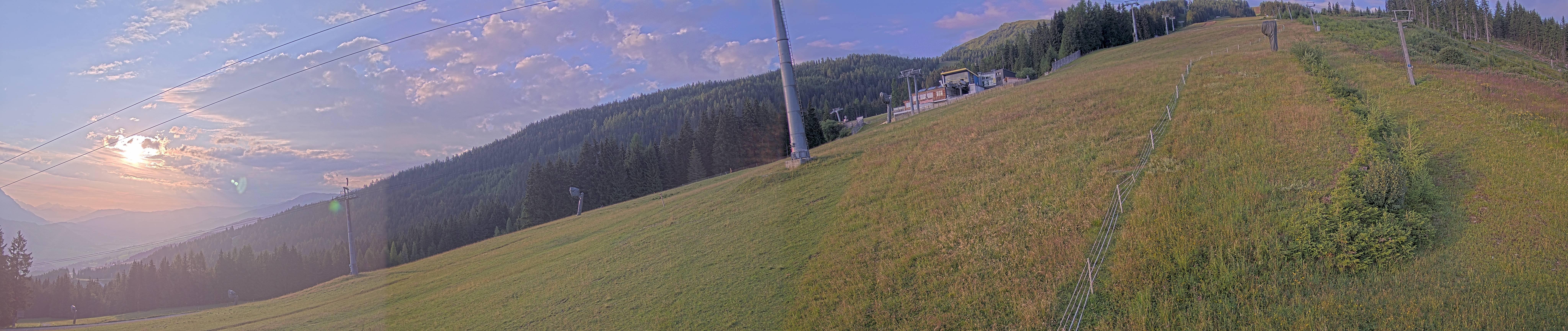 Archiv Foto Webcam Hauser Kaibling: Bergstation der 8er Gondel