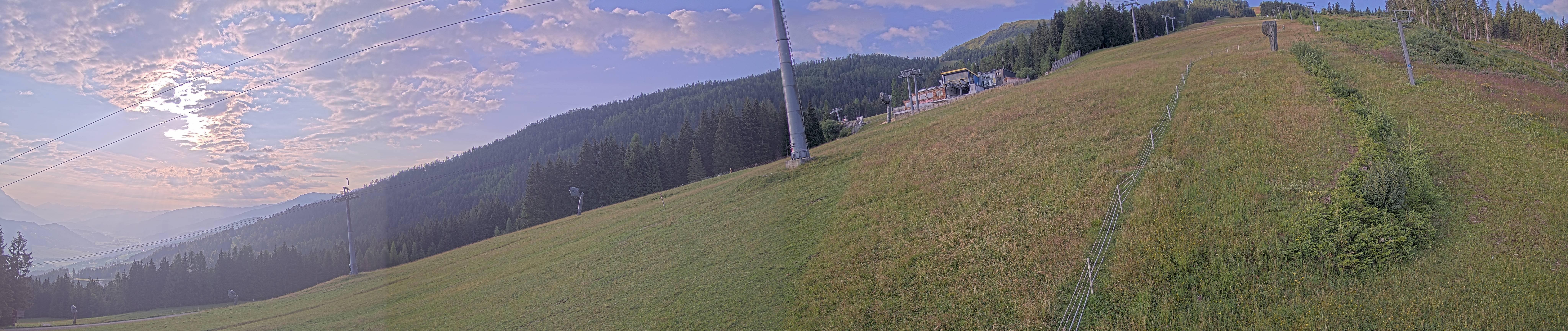 Archiv Foto Webcam Hauser Kaibling: Bergstation der 8er Gondel