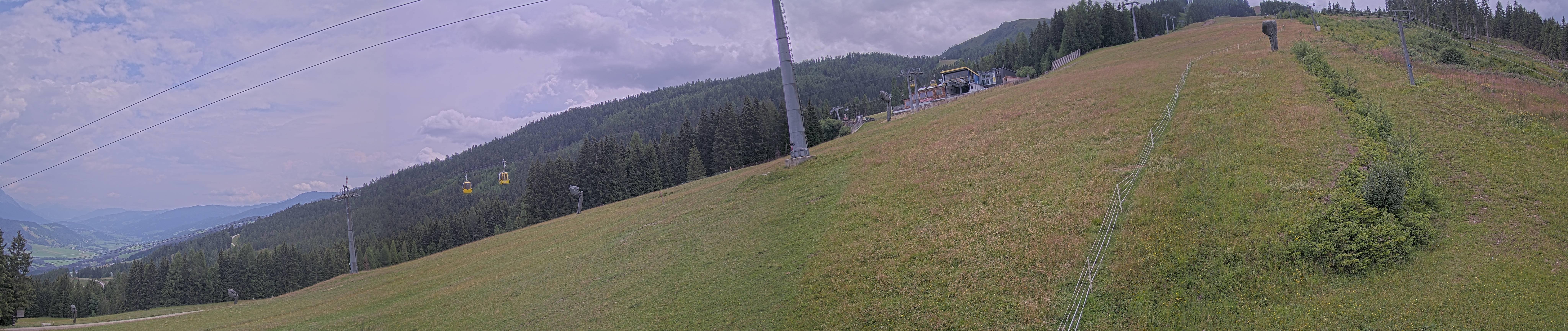Archiv Foto Webcam Hauser Kaibling: Bergstation der 8er Gondel
