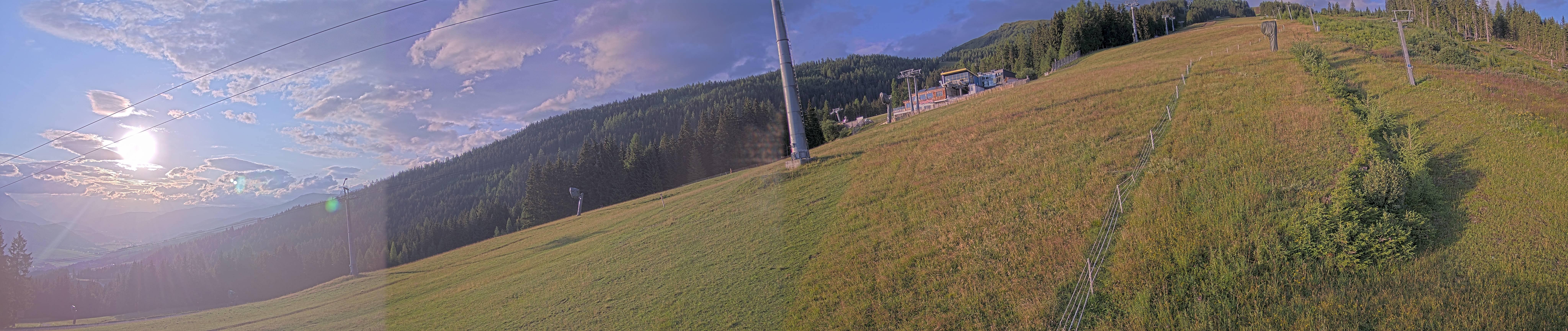Archiv Foto Webcam Hauser Kaibling: Bergstation der 8er Gondel