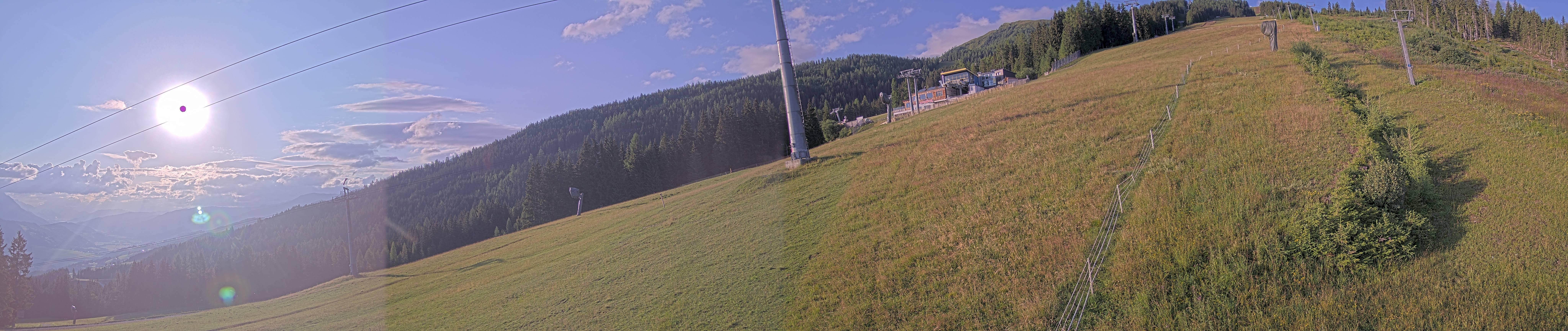 Archiv Foto Webcam Hauser Kaibling: Bergstation der 8er Gondel