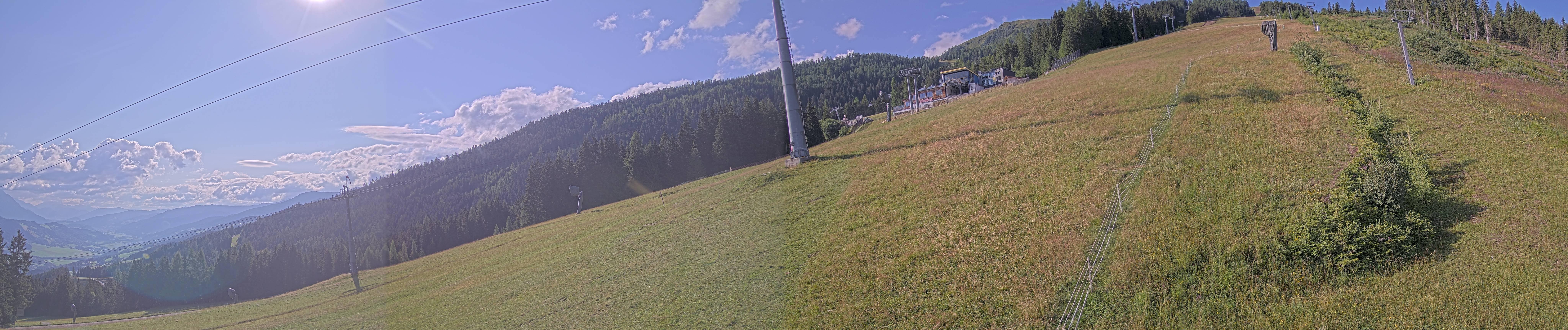 Archiv Foto Webcam Hauser Kaibling: Bergstation der 8er Gondel
