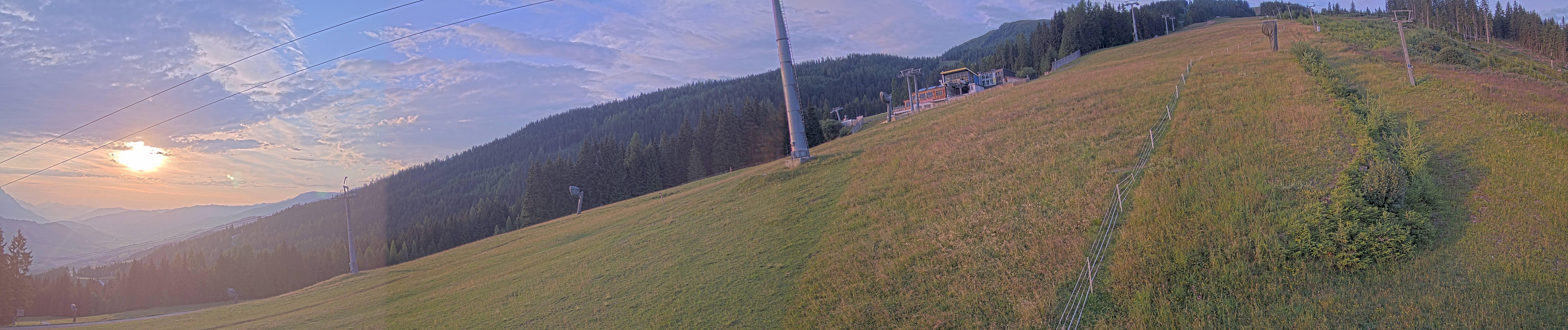 Archiv Foto Webcam Hauser Kaibling: Bergstation der 8er Gondel