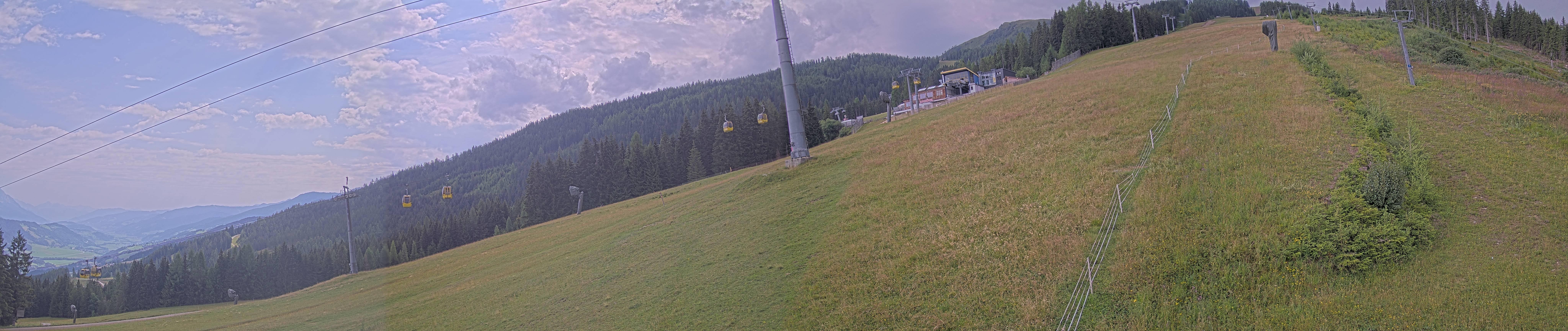 Archiv Foto Webcam Hauser Kaibling: Bergstation der 8er Gondel