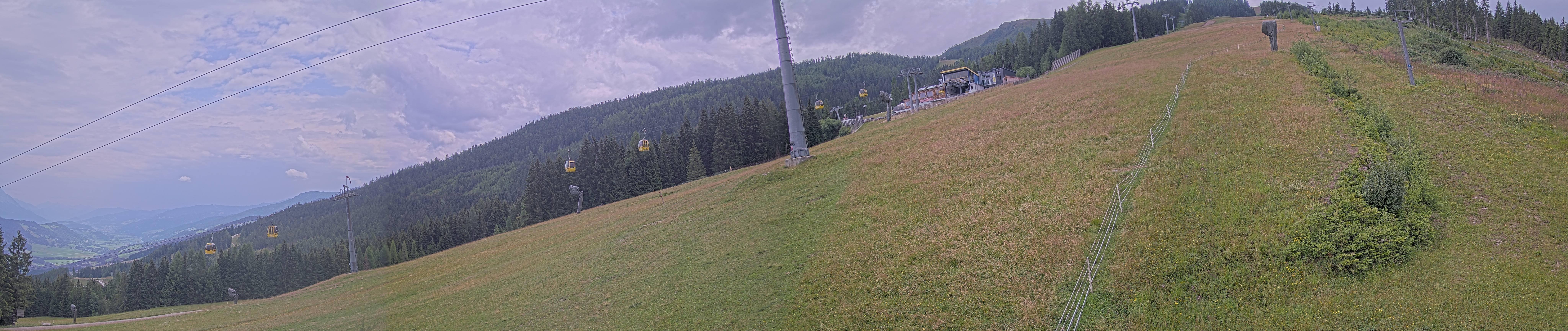 Archiv Foto Webcam Hauser Kaibling: Bergstation der 8er Gondel