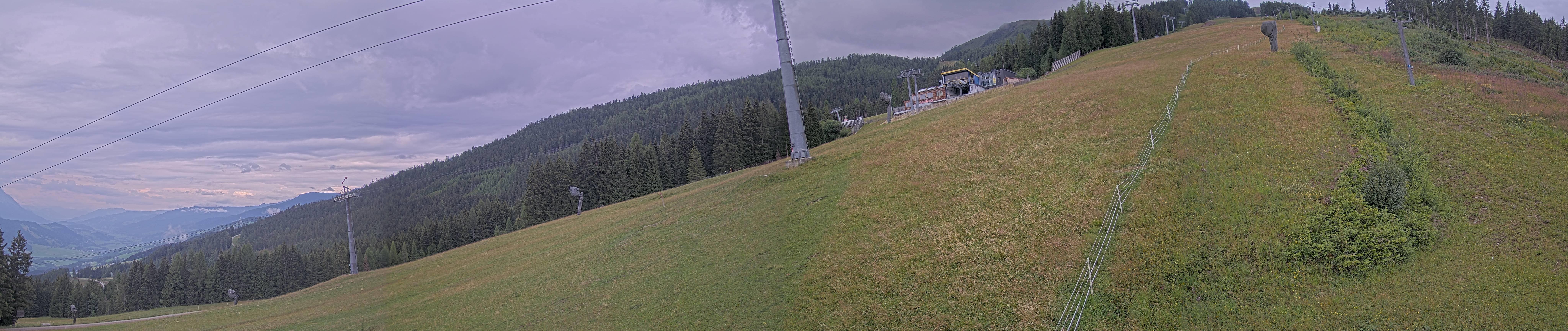 Archiv Foto Webcam Hauser Kaibling: Bergstation der 8er Gondel
