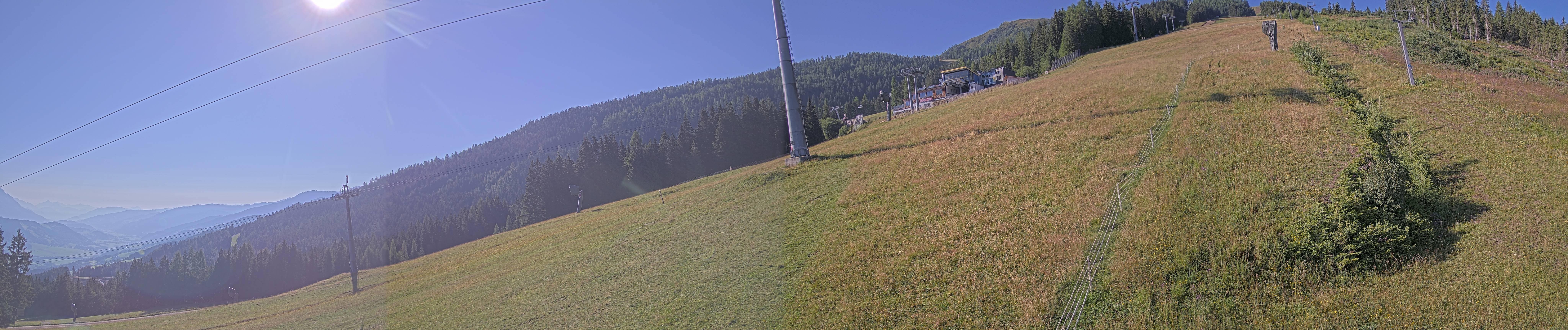 Archiv Foto Webcam Hauser Kaibling: Bergstation der 8er Gondel