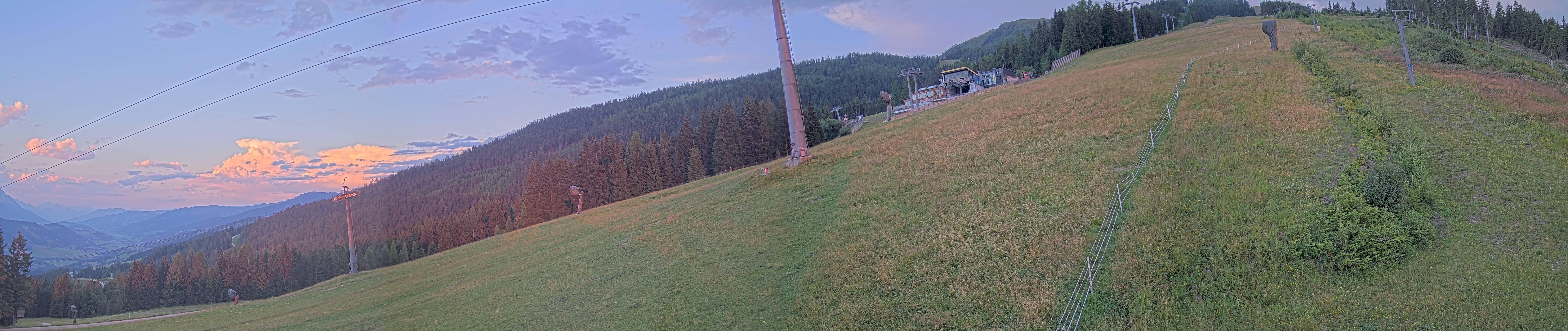 Archiv Foto Webcam Hauser Kaibling: Bergstation der 8er Gondel