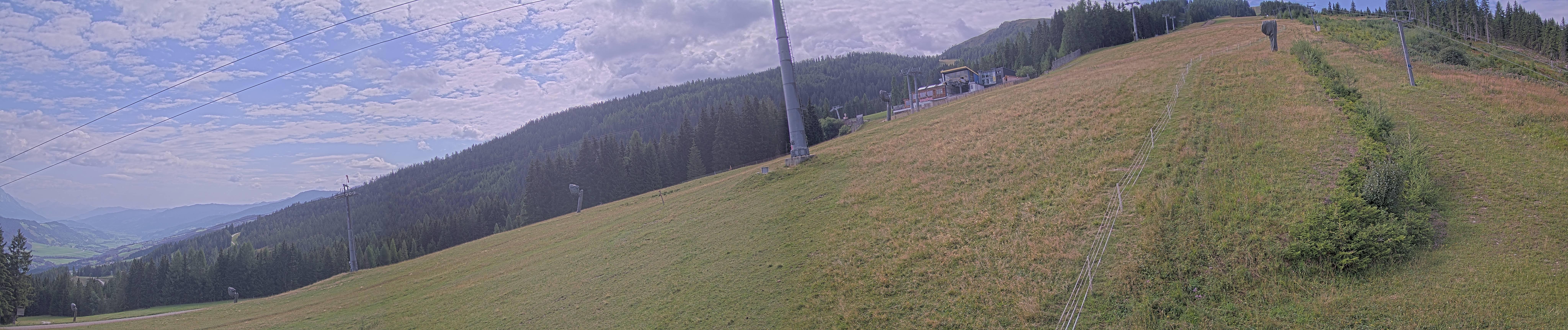 Archiv Foto Webcam Hauser Kaibling: Bergstation der 8er Gondel