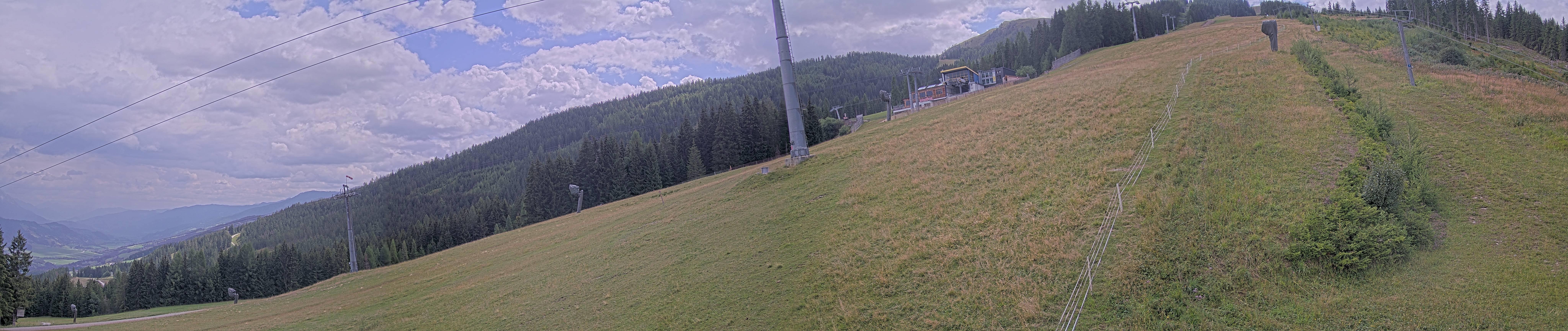 Archiv Foto Webcam Hauser Kaibling: Bergstation der 8er Gondel