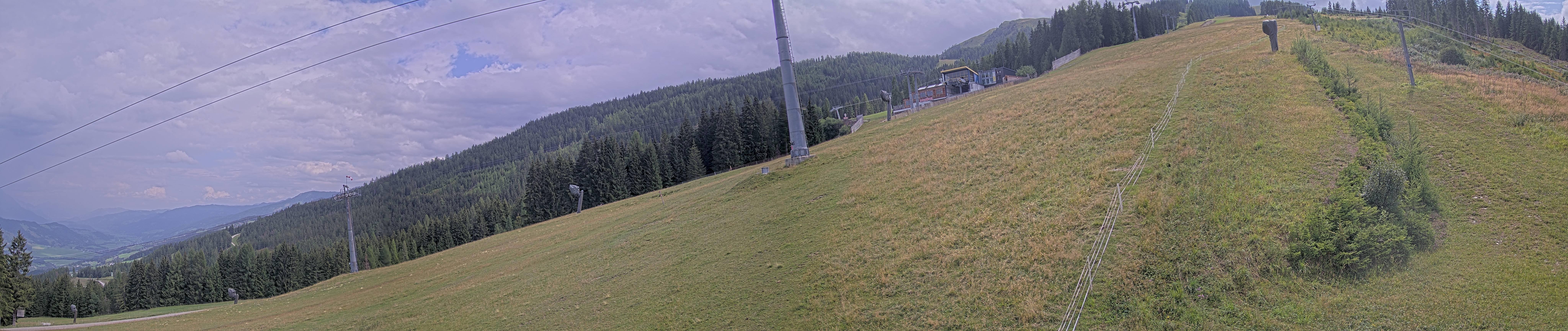 Archiv Foto Webcam Hauser Kaibling: Bergstation der 8er Gondel