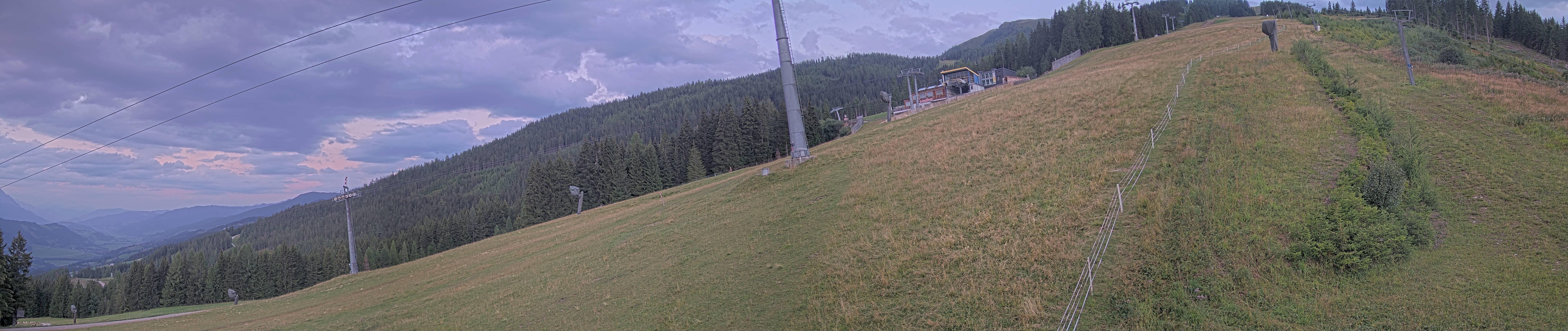 Archiv Foto Webcam Hauser Kaibling: Bergstation der 8er Gondel