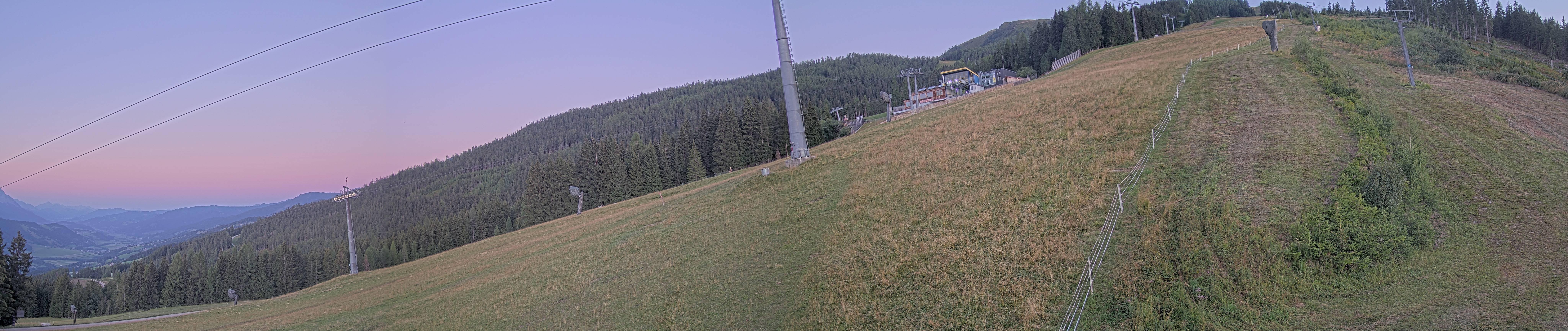 Archiv Foto Webcam Hauser Kaibling: Bergstation der 8er Gondel