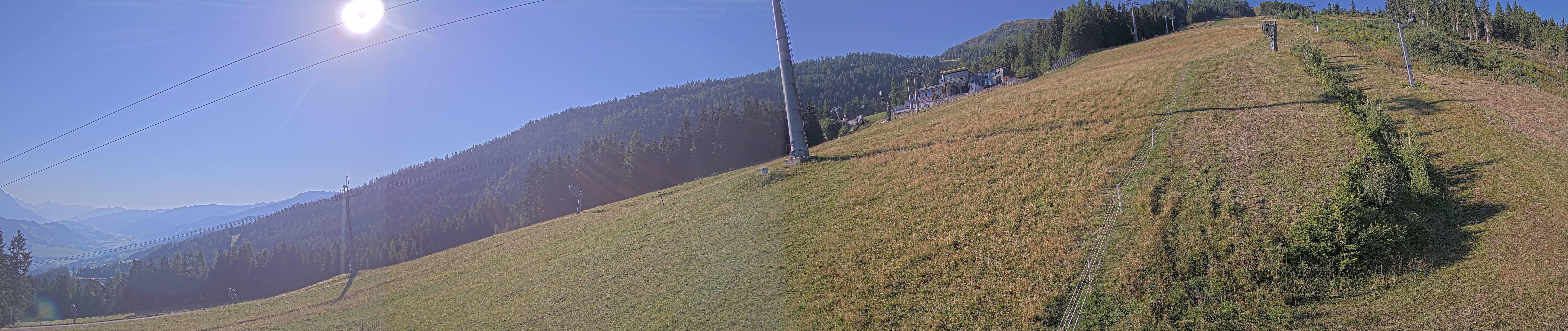 Archiv Foto Webcam Hauser Kaibling: Bergstation der 8er Gondel