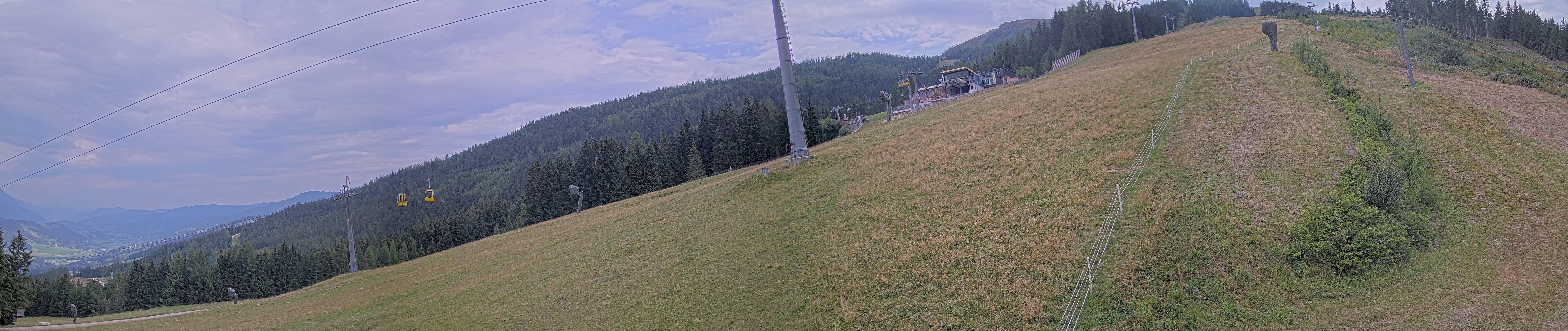 Archiv Foto Webcam Hauser Kaibling: Bergstation der 8er Gondel