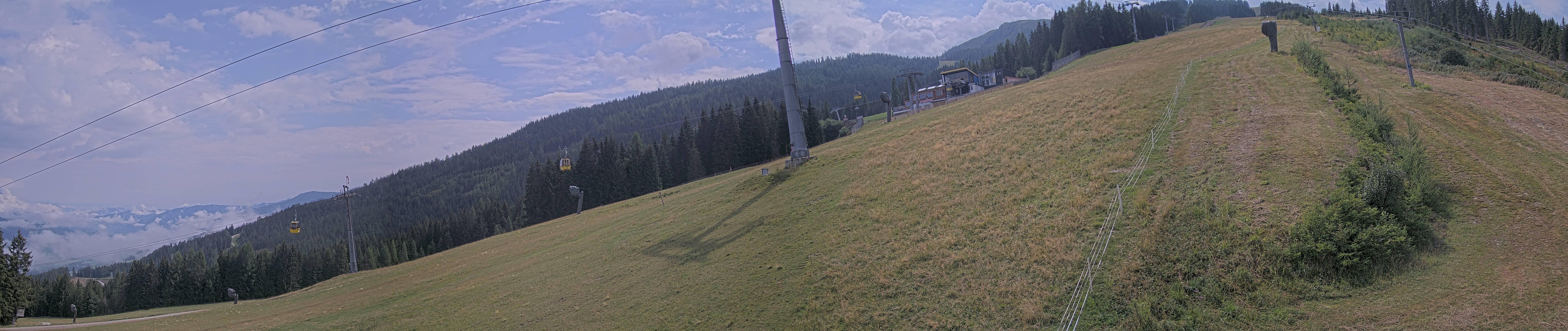Archiv Foto Webcam Hauser Kaibling: Bergstation der 8er Gondel