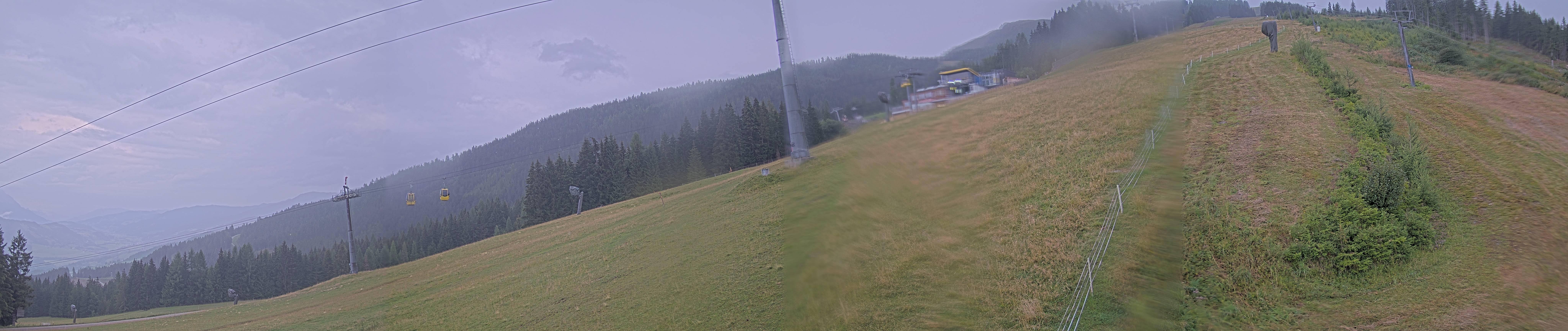 Archiv Foto Webcam Hauser Kaibling: Bergstation der 8er Gondel