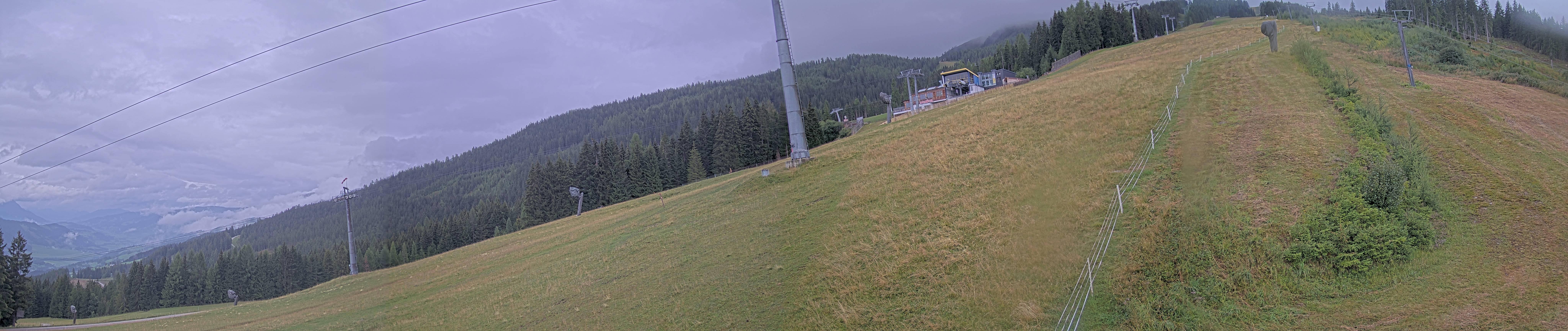 Archiv Foto Webcam Hauser Kaibling: Bergstation der 8er Gondel