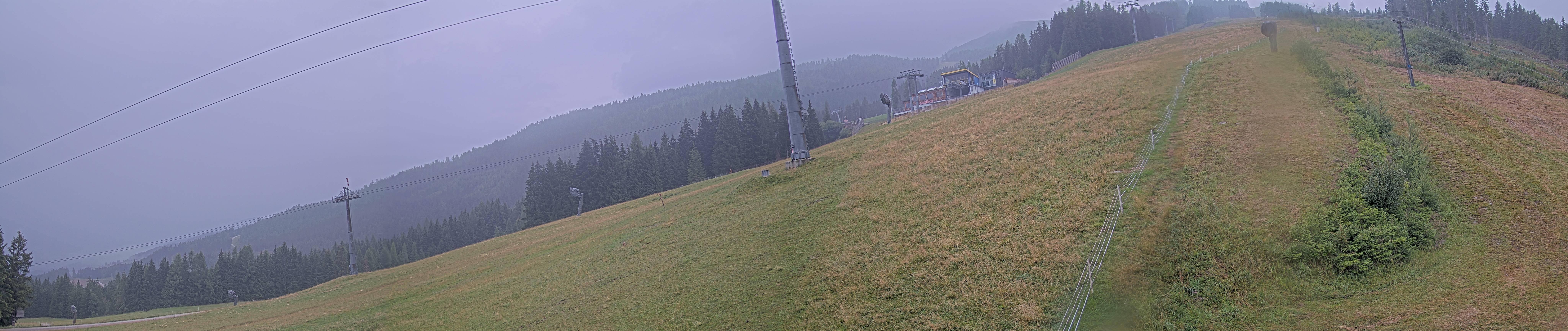 Archiv Foto Webcam Hauser Kaibling: Bergstation der 8er Gondel