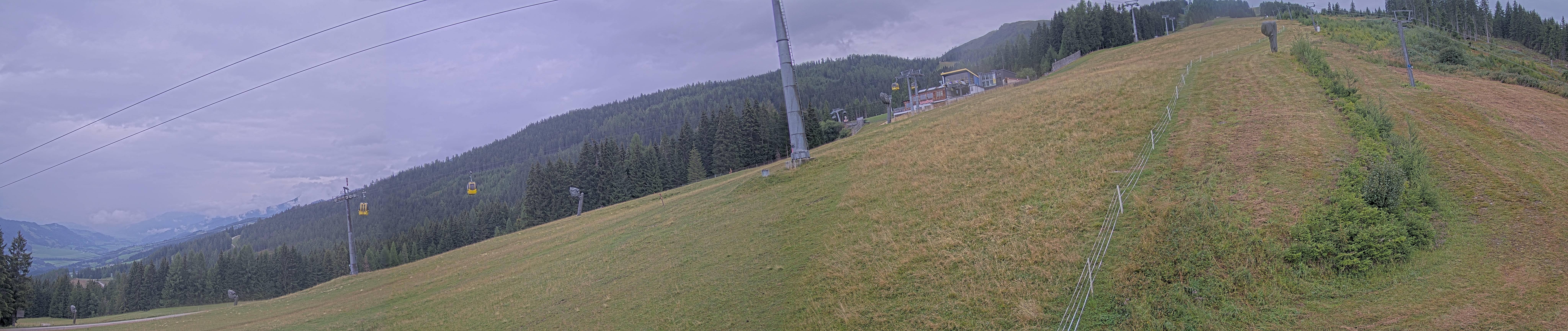 Archiv Foto Webcam Hauser Kaibling: Bergstation der 8er Gondel