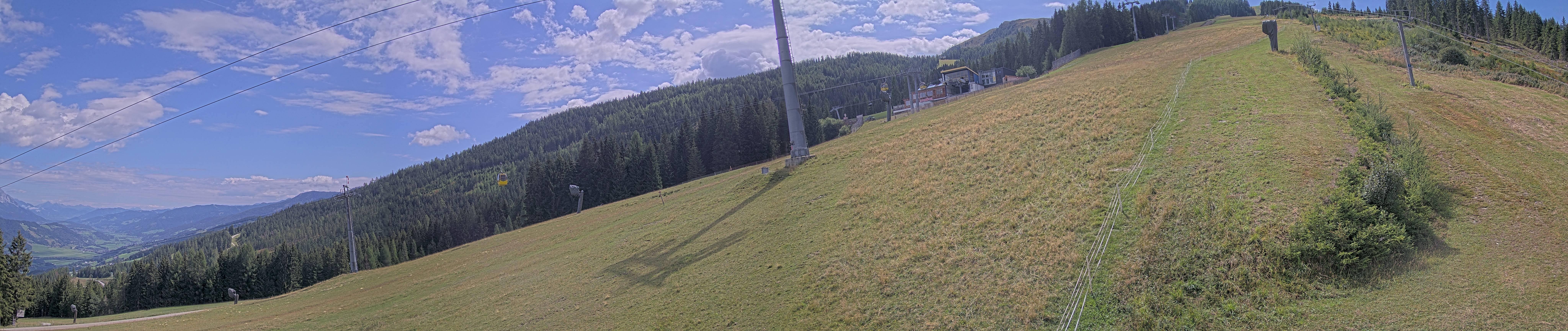 Archiv Foto Webcam Hauser Kaibling: Bergstation der 8er Gondel