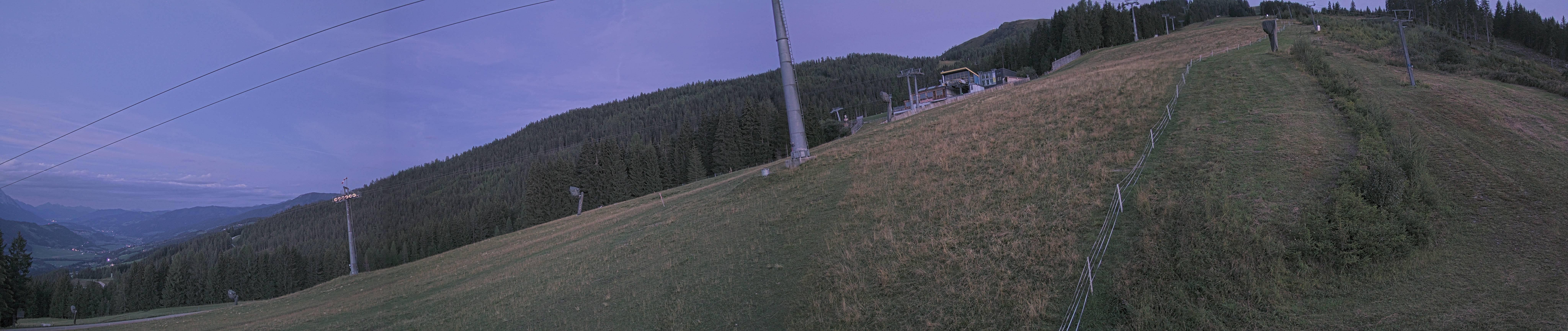 Archiv Foto Webcam Hauser Kaibling: Bergstation der 8er Gondel