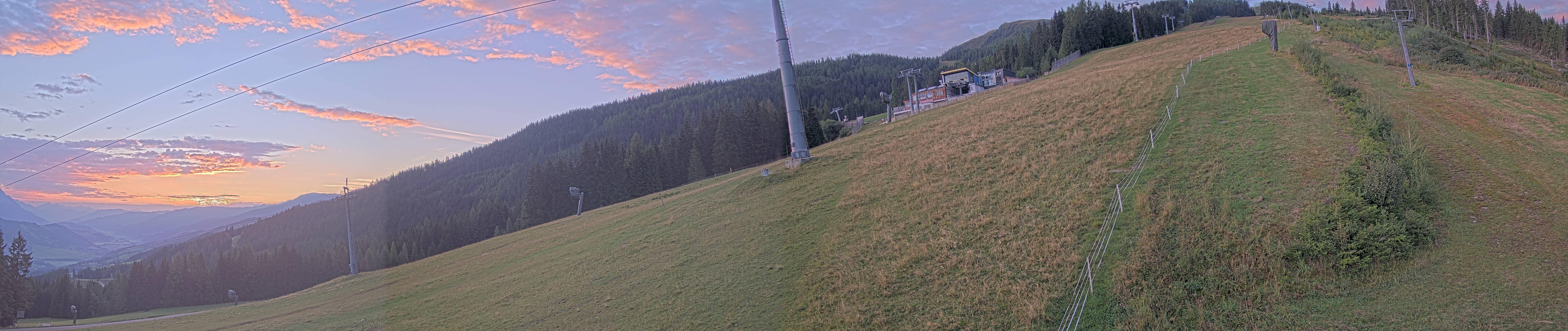 Archiv Foto Webcam Hauser Kaibling: Bergstation der 8er Gondel
