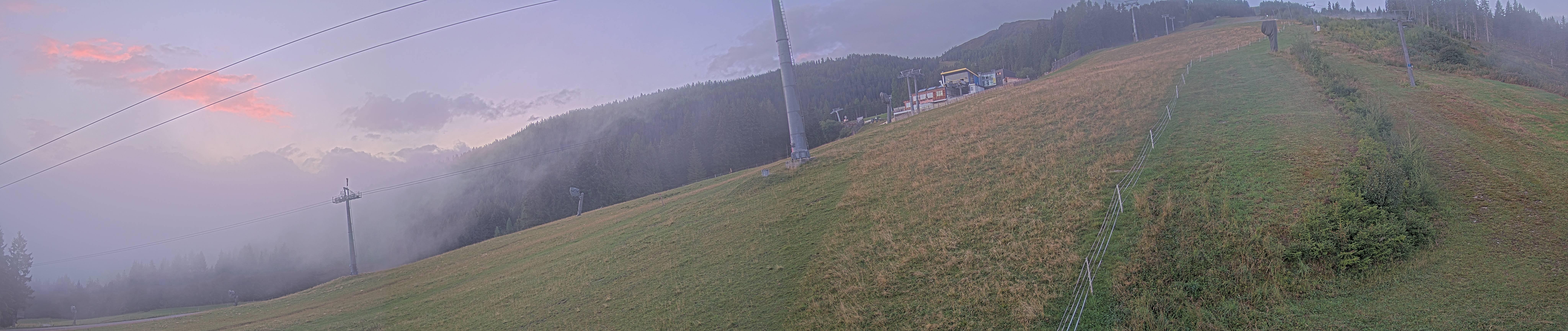 Archiv Foto Webcam Hauser Kaibling: Bergstation der 8er Gondel