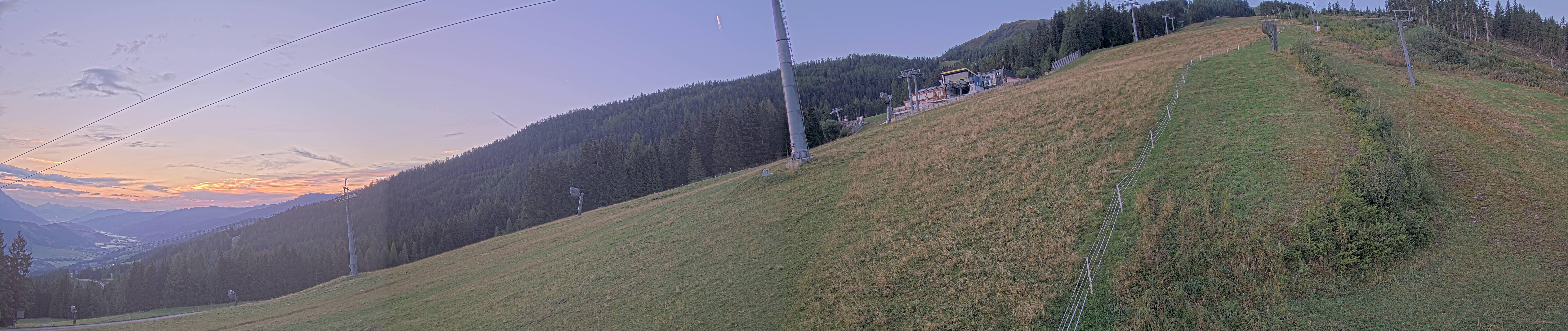 Archiv Foto Webcam Hauser Kaibling: Bergstation der 8er Gondel