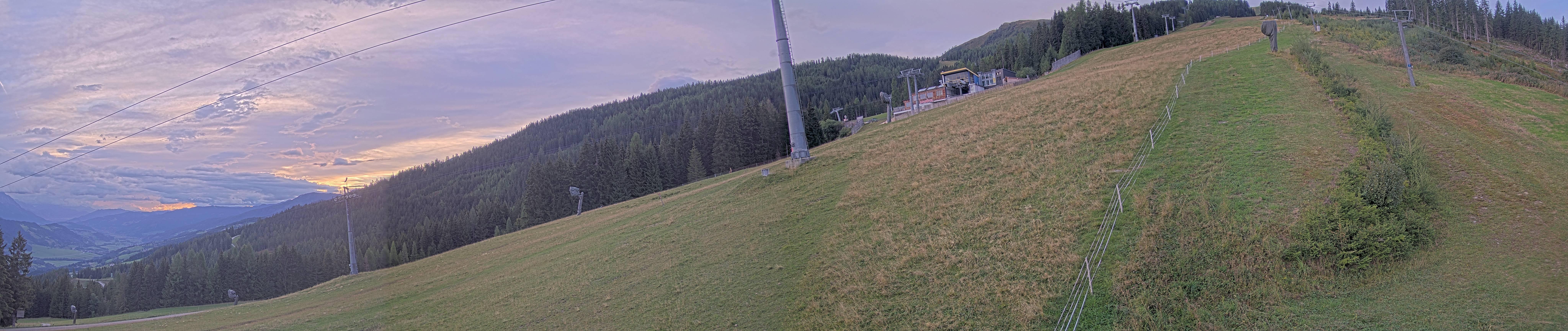 Archiv Foto Webcam Hauser Kaibling: Bergstation der 8er Gondel