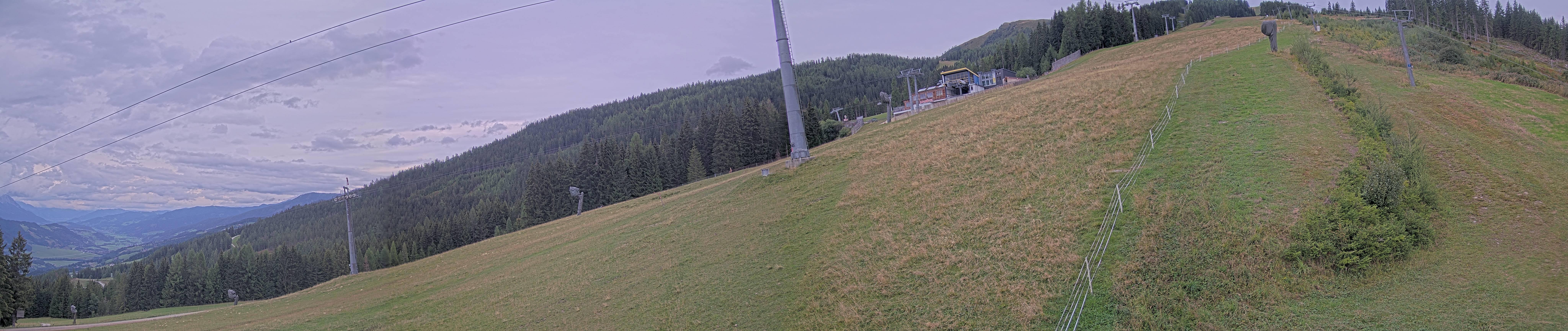 Archiv Foto Webcam Hauser Kaibling: Bergstation der 8er Gondel