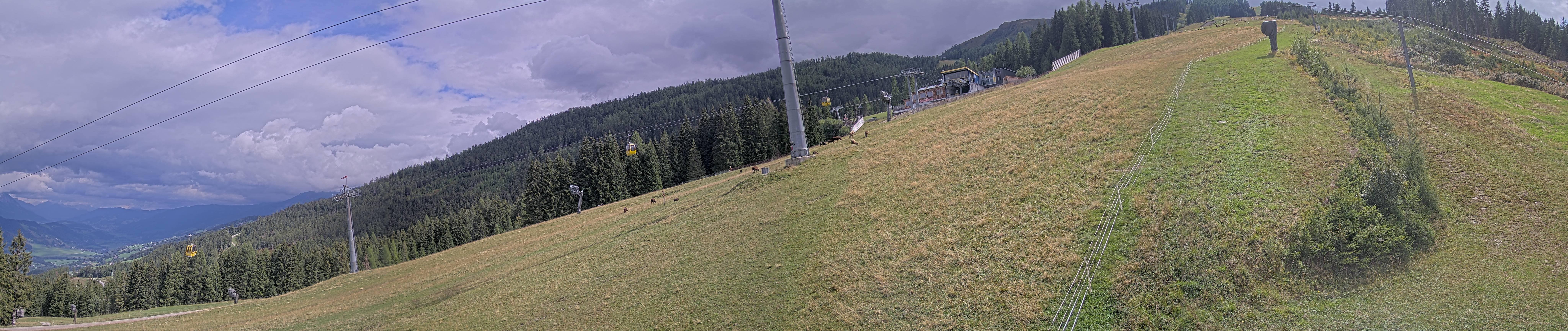 Archiv Foto Webcam Hauser Kaibling: Bergstation der 8er Gondel