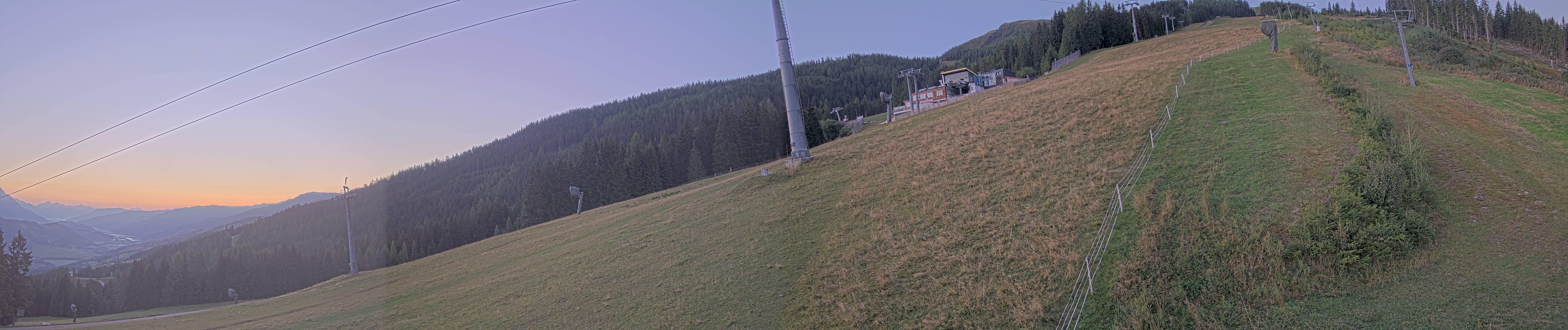 Archiv Foto Webcam Hauser Kaibling: Bergstation der 8er Gondel
