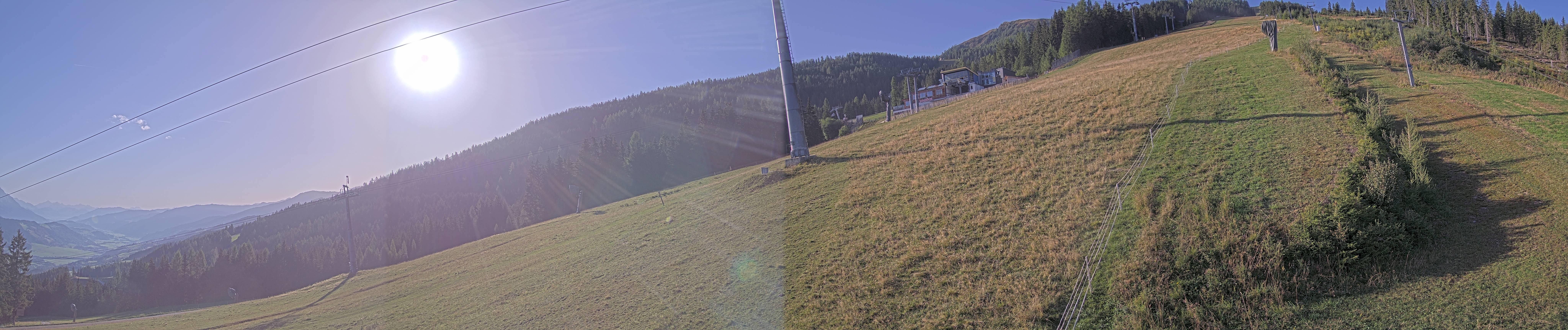 Archiv Foto Webcam Hauser Kaibling: Bergstation der 8er Gondel