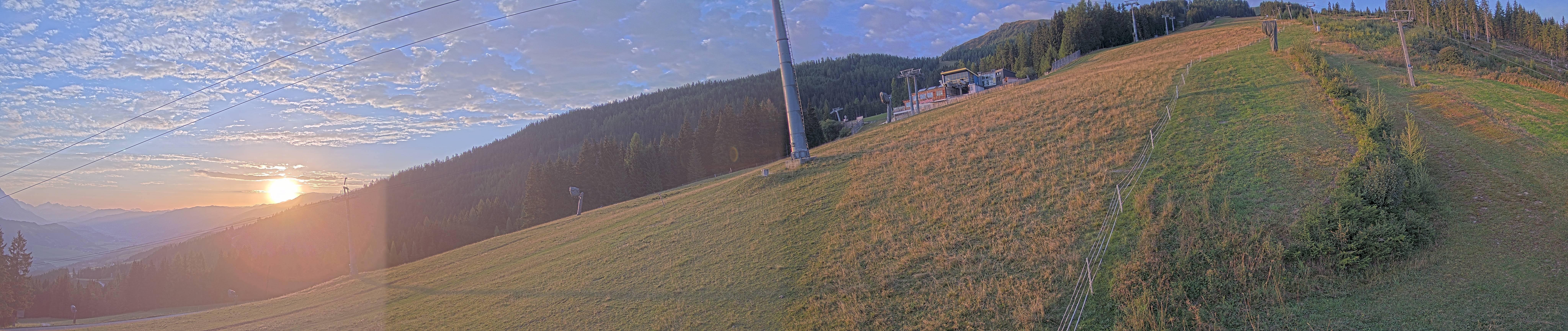 Archiv Foto Webcam Hauser Kaibling: Bergstation der 8er Gondel