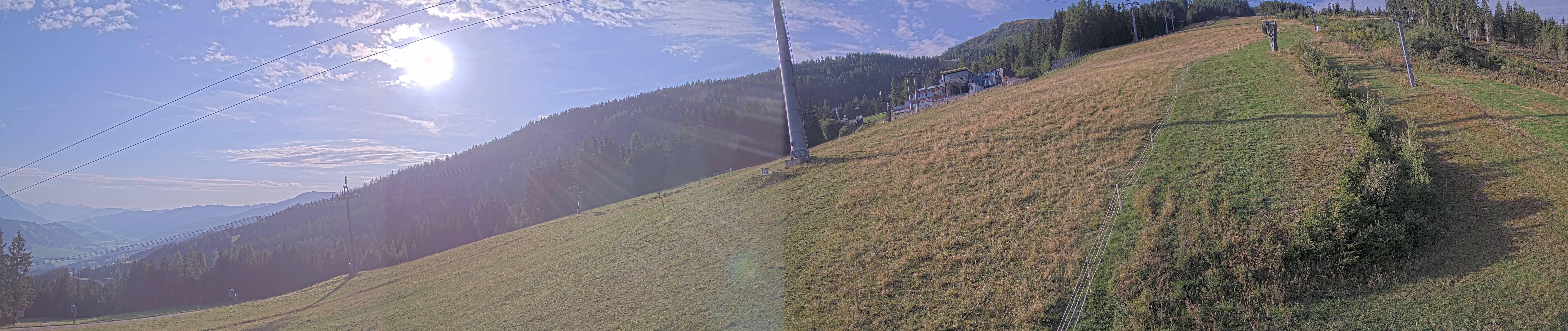 Archiv Foto Webcam Hauser Kaibling: Bergstation der 8er Gondel
