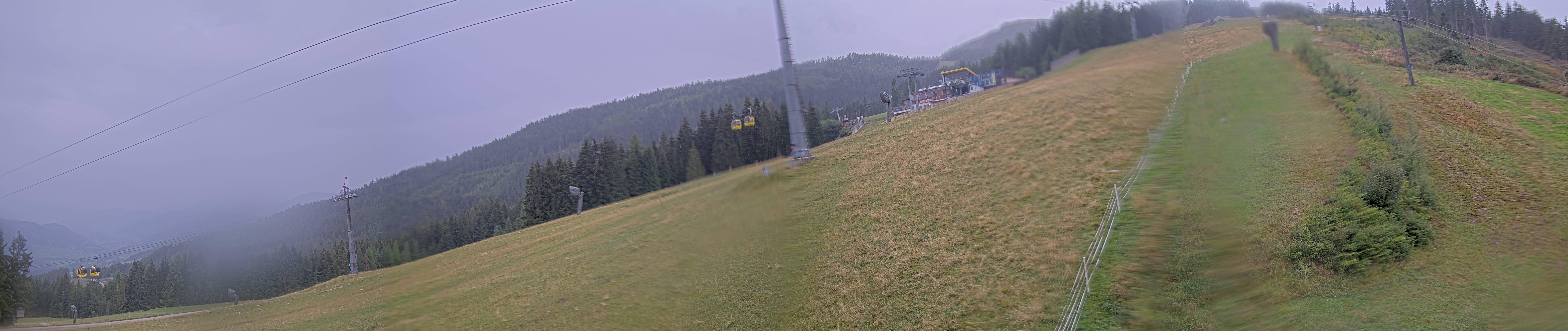 Archiv Foto Webcam Hauser Kaibling: Bergstation der 8er Gondel